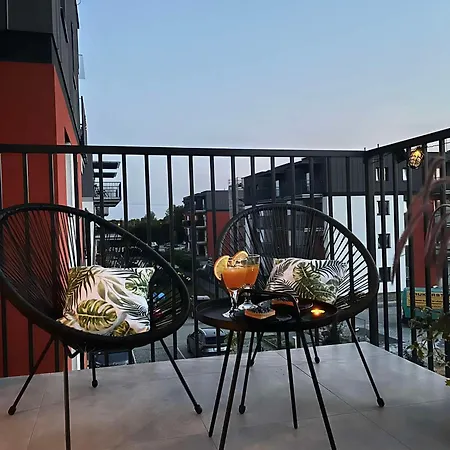 Apartman Leaf Prywatne Miejsce Parkingowe Łódź