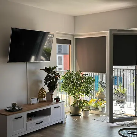 Appartement Leaf Prywatne Miejsce Parkingowe Łódź