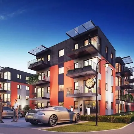 Appartement Leaf Prywatne Miejsce Parkingowe Łódź