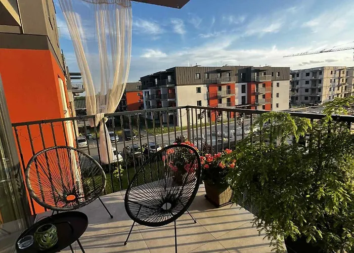 Leaf Prywatne Miejsce Parkingowe Lejlighed *